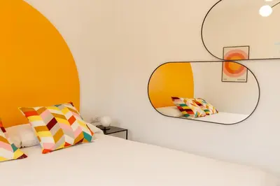 Letto o letti in una camera di Spacebility Beach - self check-in