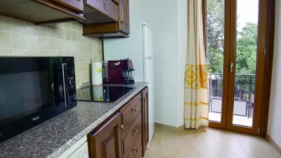 Cucina o angolo cottura di Casa Vacanze La Pavoncella