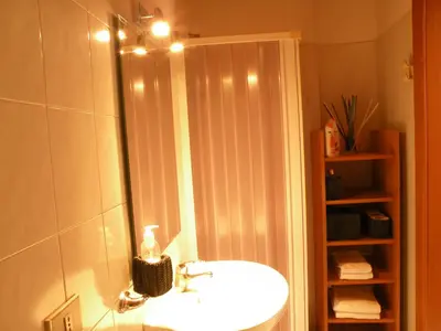 Bagno di Deliziosa mansarda nel quartiere Marina - Cagliari Q8577