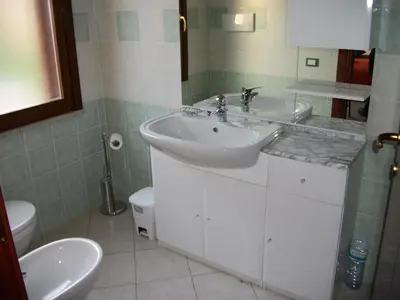 Bagno di Casa Solaria Villetta singola panoramicissima