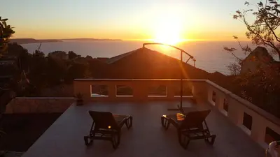 Paesaggio naturale nelle vicinanze della casa vacanze
