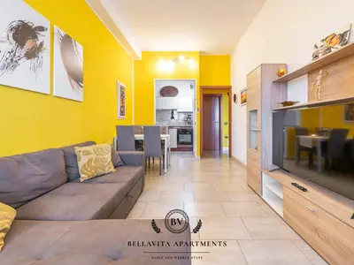 Area soggiorno di BellaVita Apartments