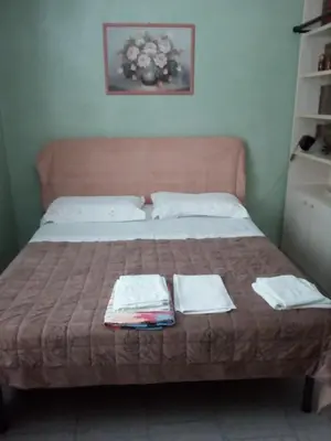 Letto o letti in una camera di Su Matutzu