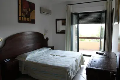 Letto o letti in una camera di Hotel Mediterraneo