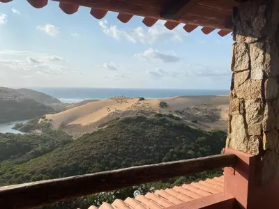 Paesaggio naturale nelle vicinanze della casa vacanze