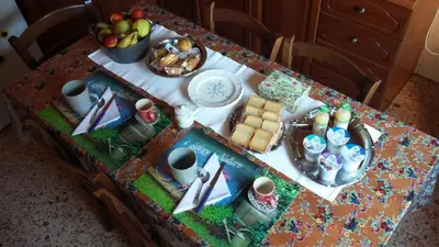 Cibo presso il bed & breakfast o nelle vicinanze