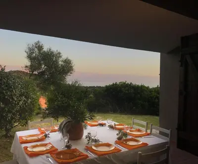 Paesaggio naturale nelle vicinanze della casa vacanze