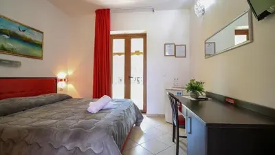 Letto o letti in una camera di Su Soi