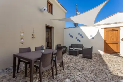 Patio o area all'aperto di Antica dimora dell'Arcolaio