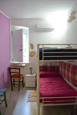 Letto o letti in una camera di Abbardente appartamento in centro