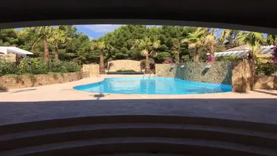 Piscina di RESIDENCE ELEGANCE ville ed appartamenti a Porto Pino o nelle vicinanze