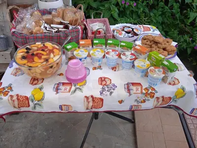 Cibo presso il bed & breakfast o nelle vicinanze