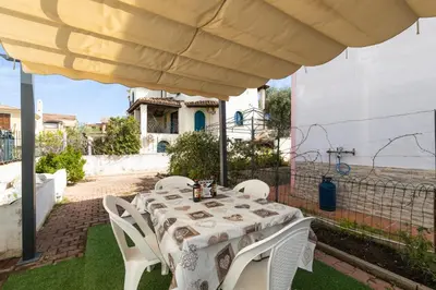 Patio o area all'aperto di Casa a due passi dal mare