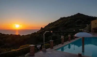 Paesaggio naturale nelle vicinanze della casa vacanze