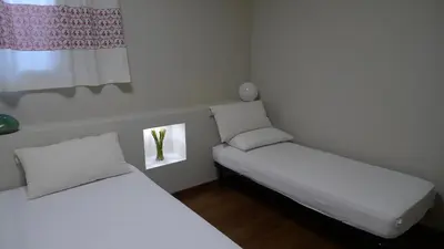 Letto o letti in una camera di B&B Casa Olla