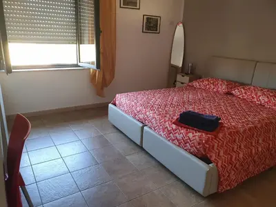 Letto o letti in una camera di B&b Paolo e Daniela