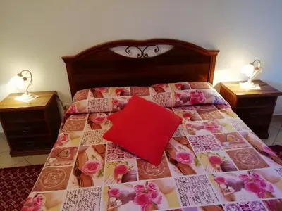 Letto o letti in una camera di Appartamento Joanna