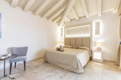 Letto o letti in una camera di Corte Bianca - Adults Only & SPA - Bovis Hotels