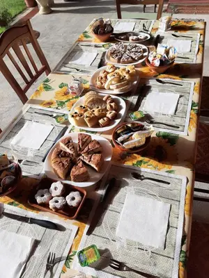 Cibo presso il bed & breakfast o nelle vicinanze