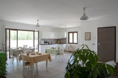 Cucina o angolo cottura di B&B Agata e gli altri