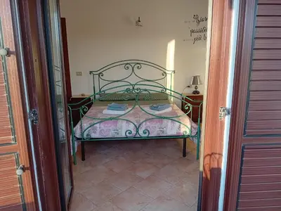 Letto o letti in una camera di Lugori