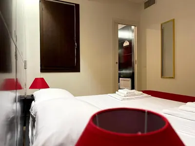Letto o letti in una camera di Le Torri