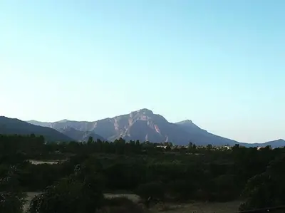 Paesaggio naturale nelle vicinanze dell'affittacamere