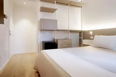 Letto o letti in una camera di Hotel Solki