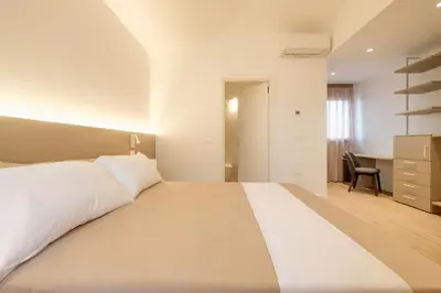 Letto o letti in una camera di Hotel Solki