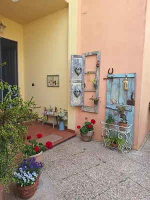 Giardino di B&B Casa Piras IUN3880
