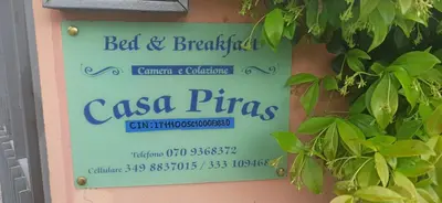 Certificato, attestato, insegna o altro documento esposto da B&B Casa Piras IUN3880