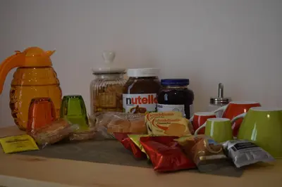Cibo presso il bed & breakfast o nelle vicinanze