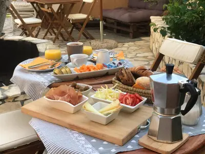 Cibo presso l'affittacamere o nelle vicinanze