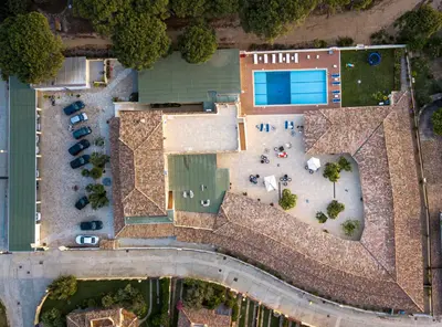 Vista aerea di Hotel Fiore Di Maggio