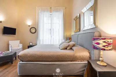 Letto o letti in una camera di Il Regio Maison di Charme