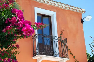 Balcone o terrazza di Felix Hotels - Galanias Hotel & Retreat
