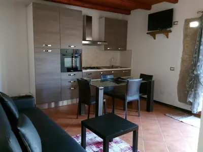 Cucina o angolo cottura di Casa vacanza Carla