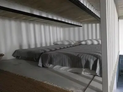 Letto o letti in una camera di A cà du Pellegrin