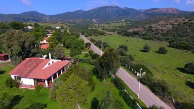Paesaggio naturale nelle vicinanze della casa vacanze