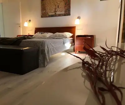 Letto o letti in una camera di La Casetta