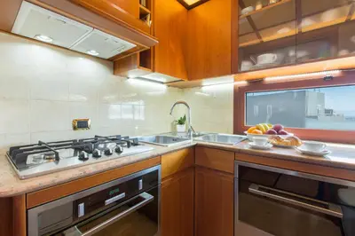Cucina o angolo cottura di Cagliari Upper House