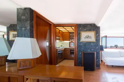Letto o letti in una camera di Cagliari Upper House