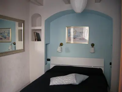 Letto o letti in una camera di I colori del mare