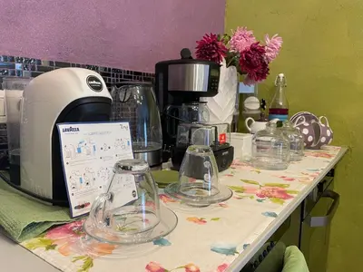 Set per la preparazione di tè e caffè presso Il riposo dei Giganti