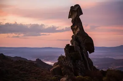 Paesaggio naturale nelle vicinanze dell'affittacamere