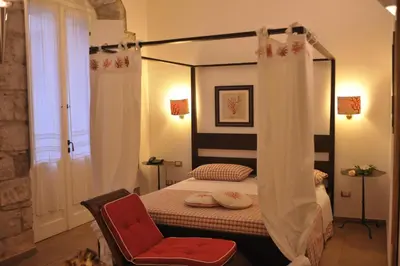 Letto o letti in una camera di Hotel Villa Pimpina