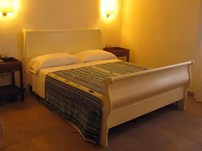 Letto o letti in una camera di Hotel Villa Pimpina