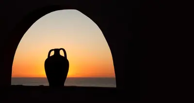 Alba o tramonto visti dall'interno dell'hotel o dai dintorni
