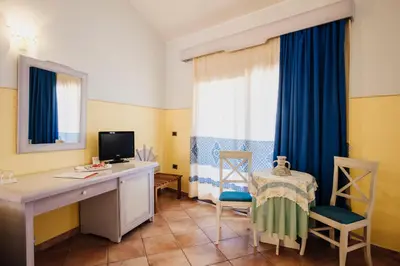 TV o dispositivi per l'intrattenimento presso Hotel Luci Del Faro
