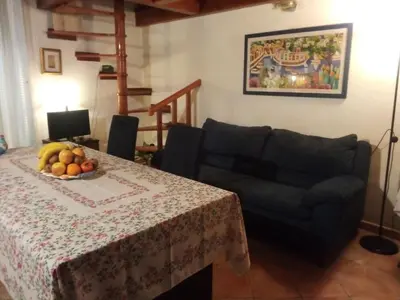 Area soggiorno di B&B antica città